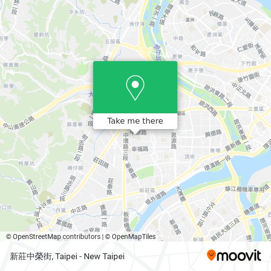 新莊中榮街 map