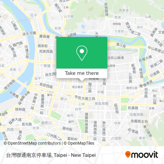 台灣聯通南京停車場 map