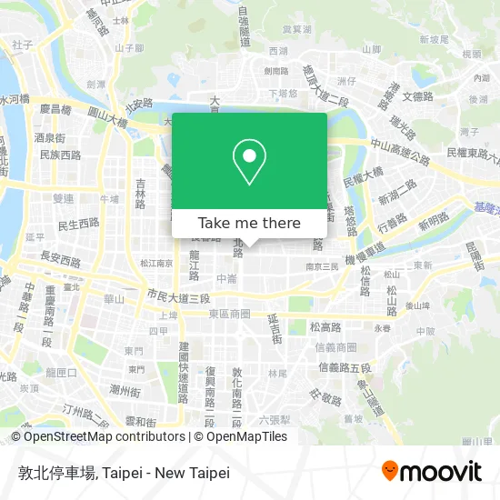 敦北停車場地圖