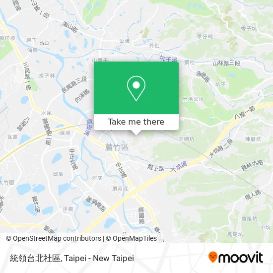 統領台北社區 map