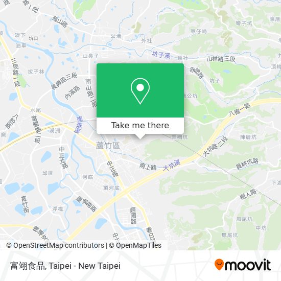 富翊食品 map