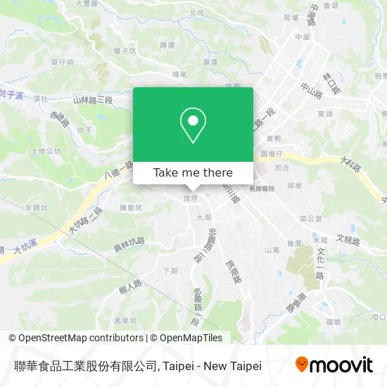 聯華食品工業股份有限公司地圖