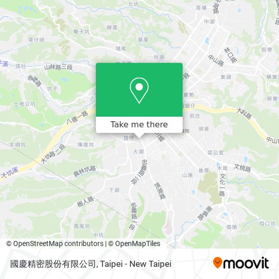 國慶精密股份有限公司 map
