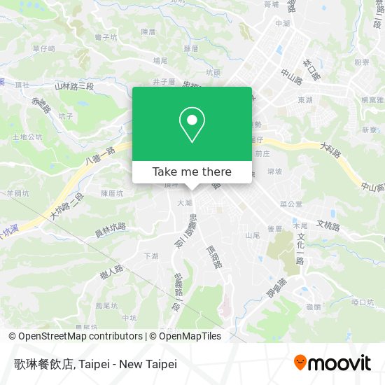 歌琳餐飲店 map