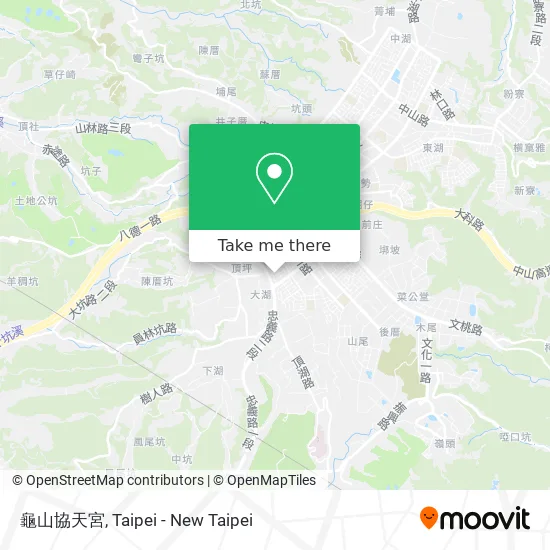 龜山協天宮地圖