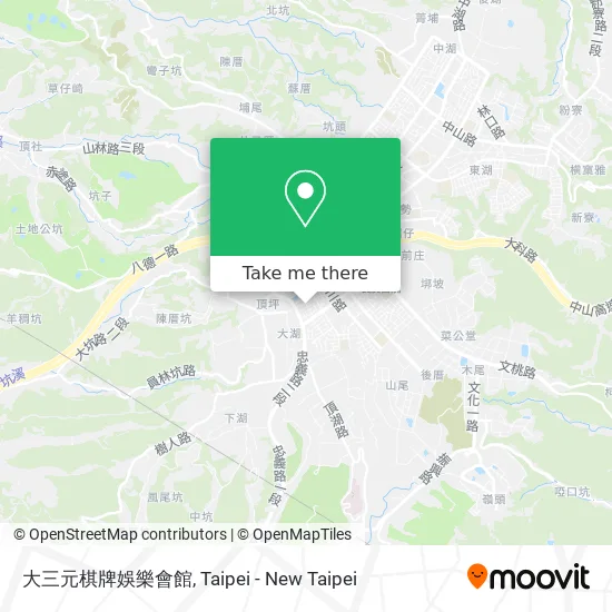 大三元棋牌娛樂會館 map