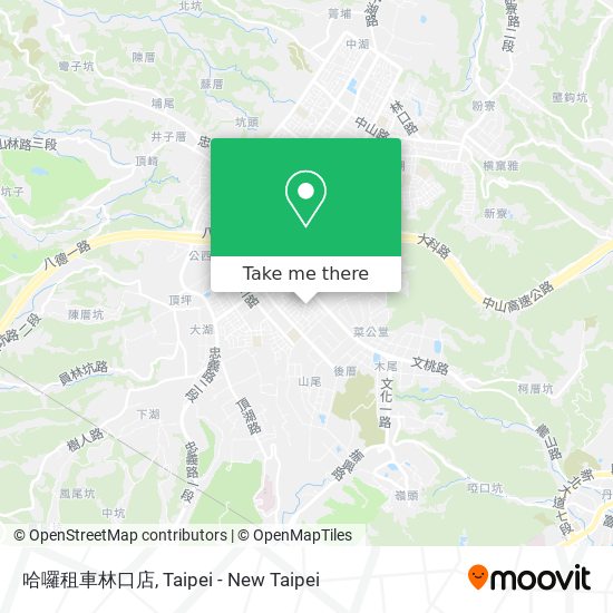 哈囉租車林口店 map