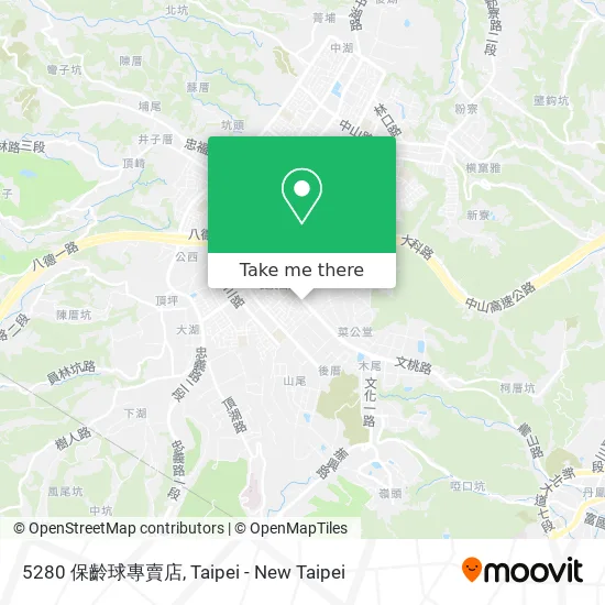 5280 保齡球專賣店 map