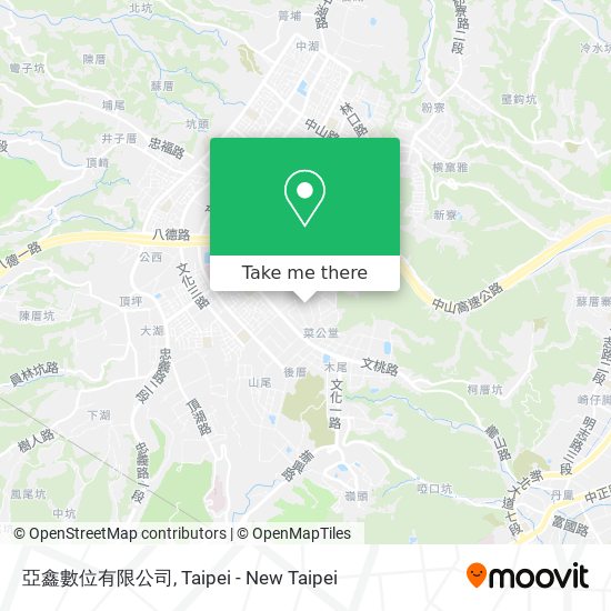 亞鑫數位有限公司地圖