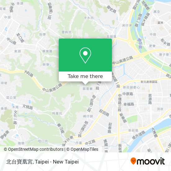 北台寶凰宮 map