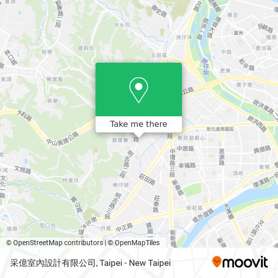 采億室內設計有限公司 map