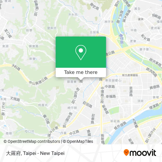 大羅府地圖