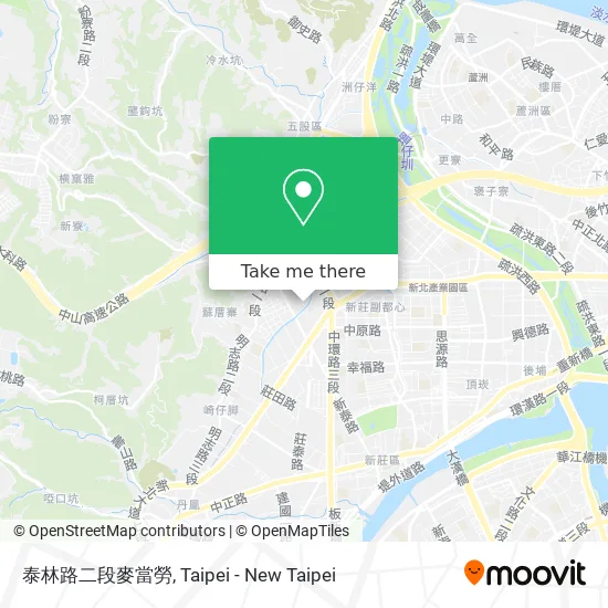 泰林路二段麥當勞地圖