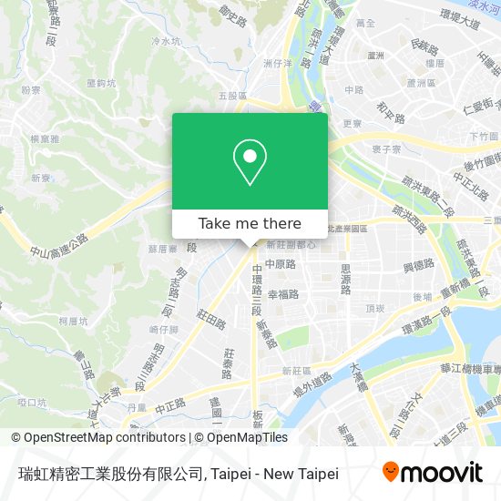 瑞虹精密工業股份有限公司 map