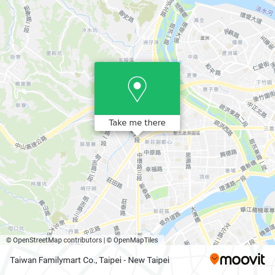 Taiwan Familymart Co. map