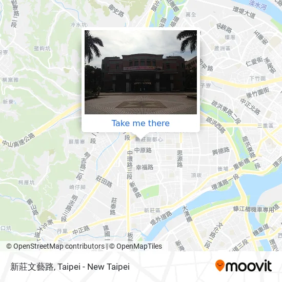 新莊文藝路 map