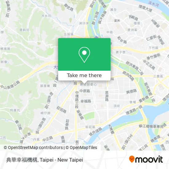 典華幸福機構地圖