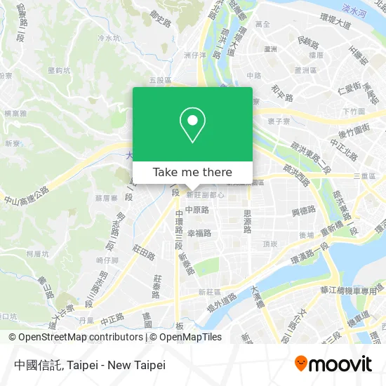 中國信託 map