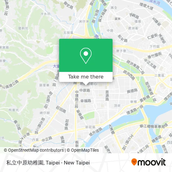 私立中原幼稚園地圖