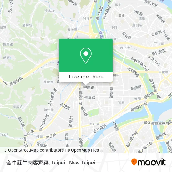 金牛莊牛肉客家菜 map
