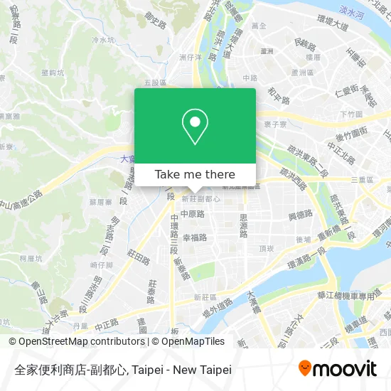 全家便利商店-副都心地圖