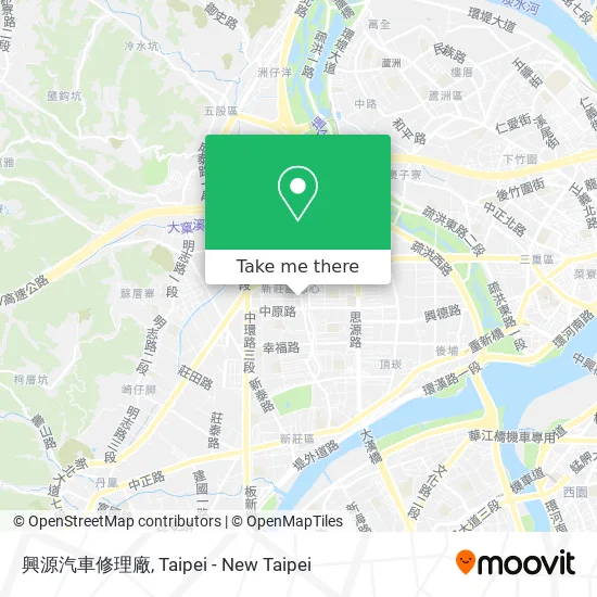 興源汽車修理廠 map
