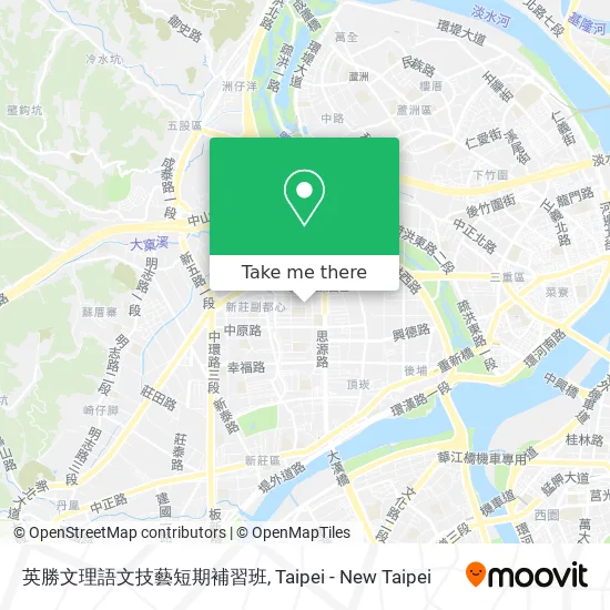 英勝文理語文技藝短期補習班 map