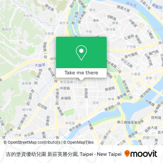 吉的堡資優幼兒園 新莊英勝分園 map