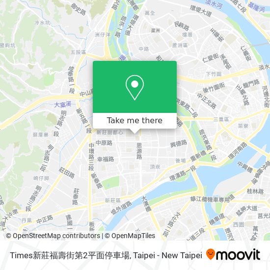 Times新莊福壽街第2平面停車場 map
