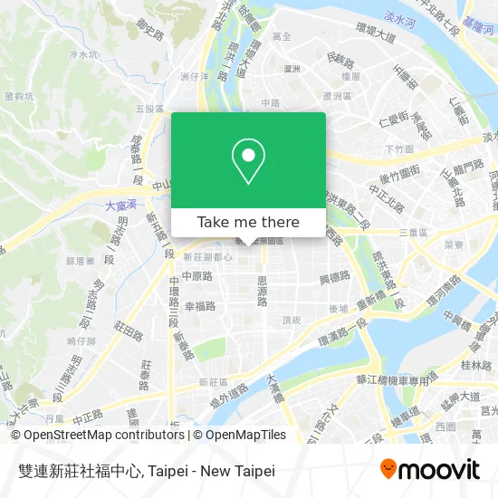 雙連新莊社福中心地圖