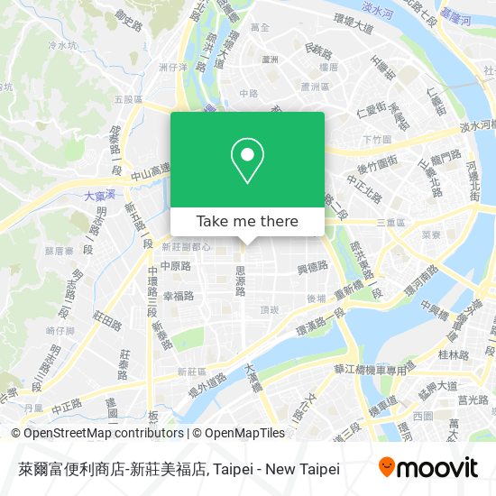 萊爾富便利商店-新莊美福店 map