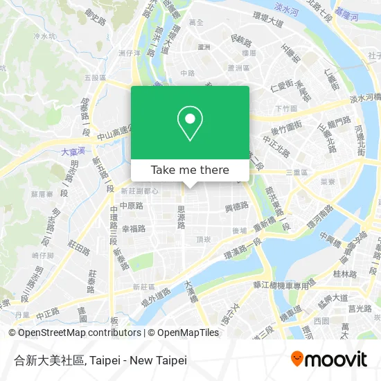 合新大美社區地圖