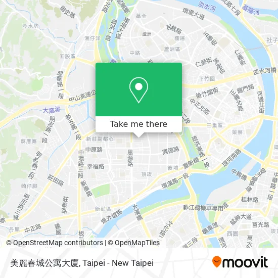 美麗春城公寓大廈地圖