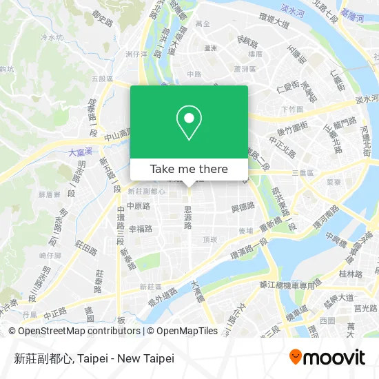 新莊副都心地圖