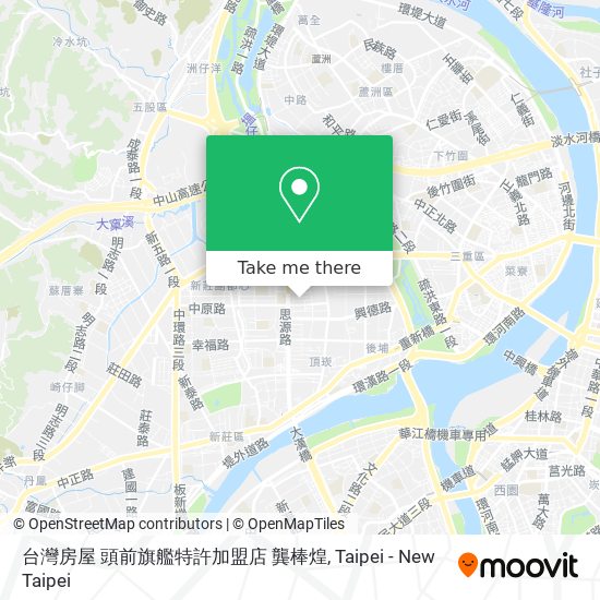 台灣房屋 頭前旗艦特許加盟店 龔棒煌 map