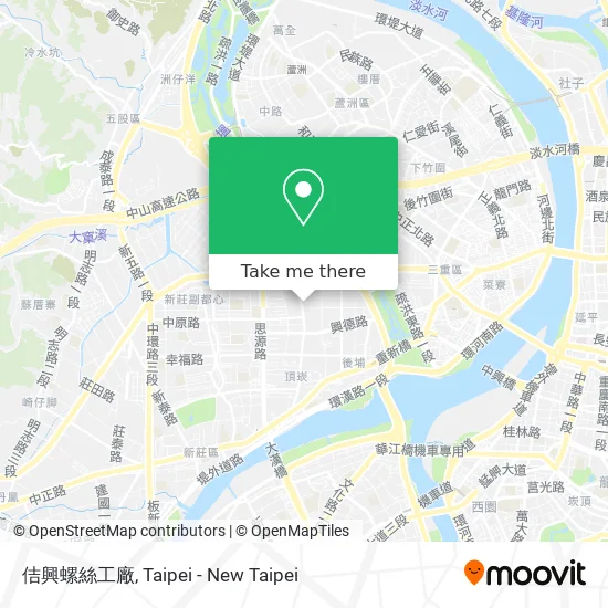 佶興螺絲工廠 map