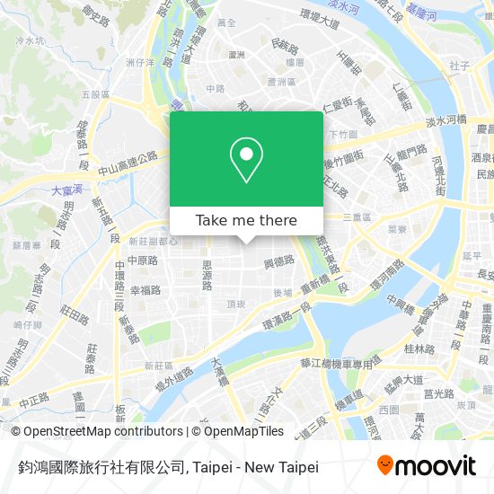 鈞鴻國際旅行社有限公司 map