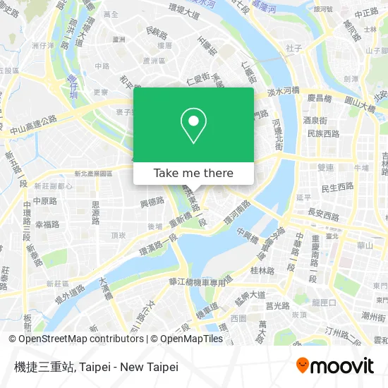 機捷三重站地圖