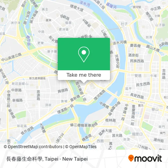 長春藤生命科學 map