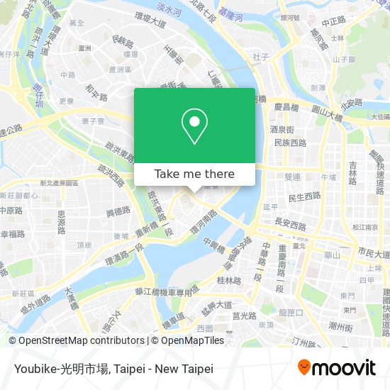 Youbike-光明市場 map