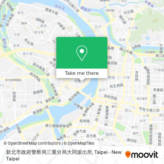 新北市政府警察局三重分局大同派出所 map