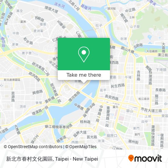 新北市眷村文化園區 map