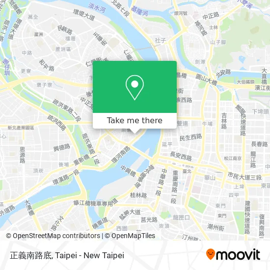正義南路底 map