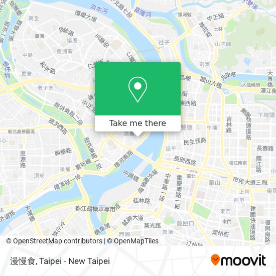 漫慢食 map