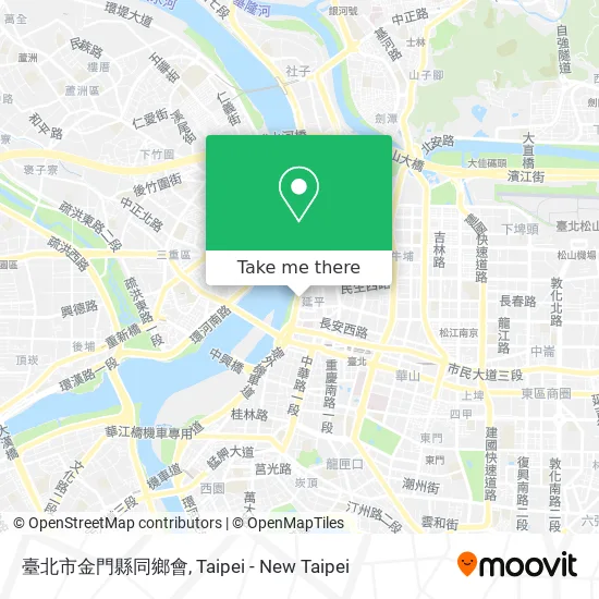 臺北市金門縣同鄉會 map