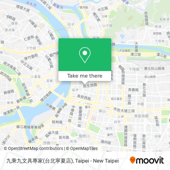 九乘九文具專家(台北寧夏店) map