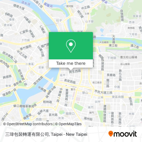 三瑋包裝轉運有限公司 map