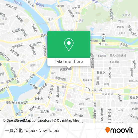 一頁台北地圖