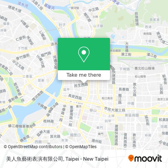 美人魚藝術表演有限公司 map