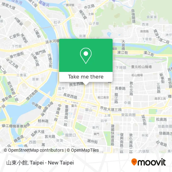 山東小館地圖